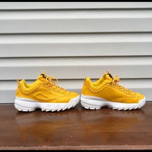 FILA Disruptor II - Canary Yellow